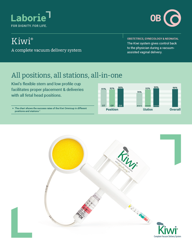 Kiwi® Complete Vacuum Delivery System Laborie