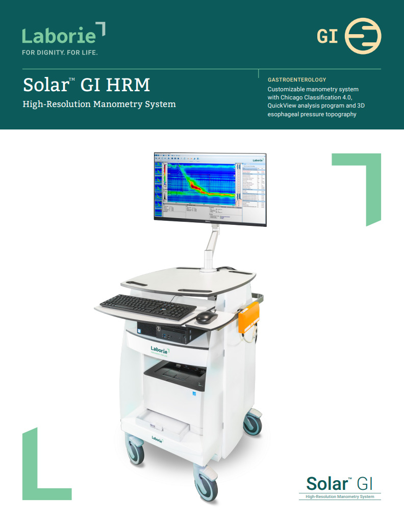 Solar™ GI HighResolution Manometry Laborie