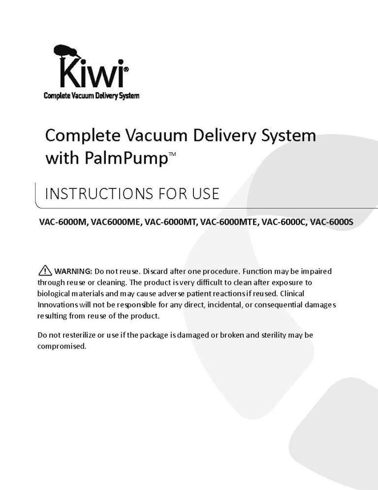 Kiwi® Complete Vacuum Delivery System Laborie