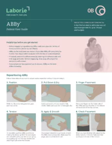 ABBy Patient User Guide for panniculus retraction