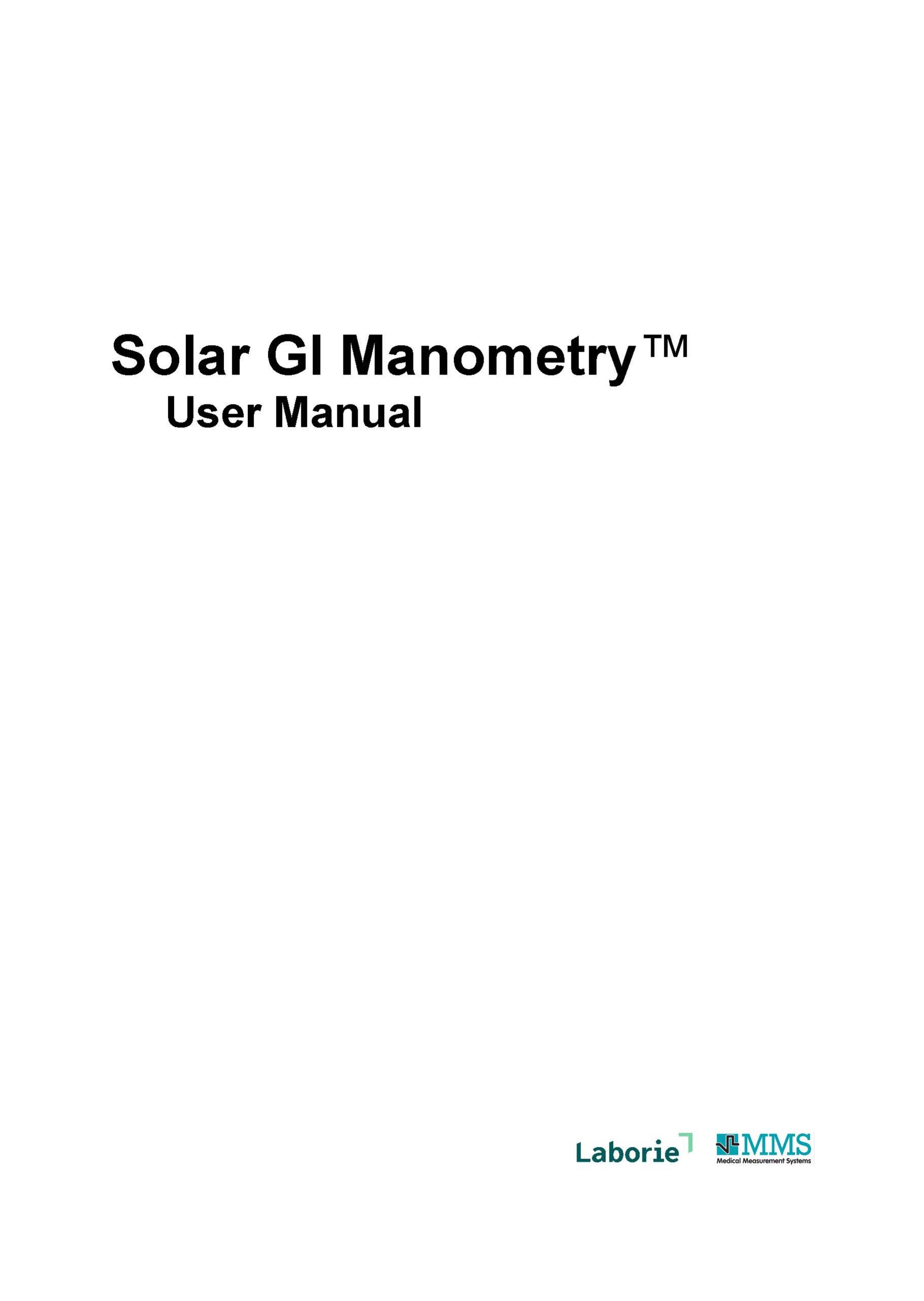 Solar gi high resolution manometry laborie