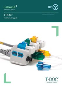 a picture of a t-doc brochure with a bunch of wires on it